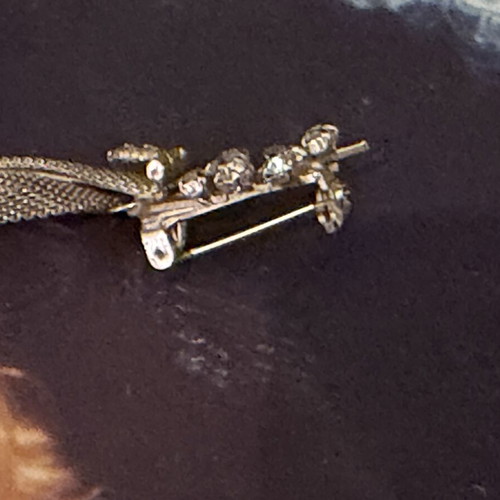 Art Deco vintage Czechoslovakian brooch like new
