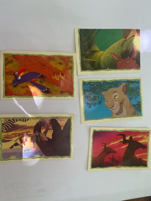 Lion King Panini αυτοκόλλητα καινούρια