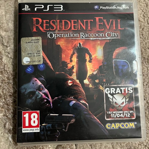 Resident Evil Operation Raccoon City PS3 like new
