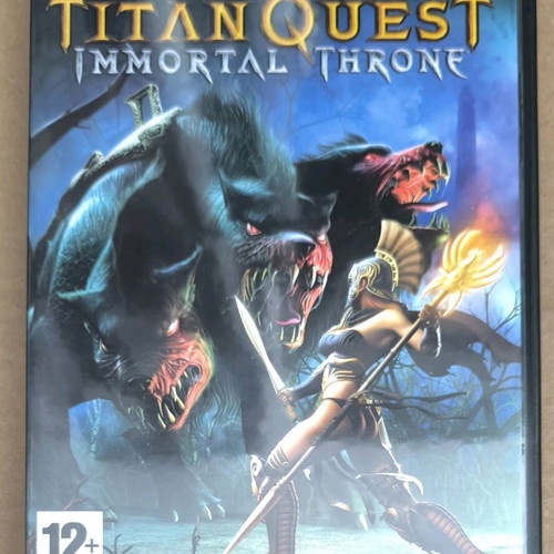 Titan Quest Immortal Throne PC DVD-ROM like new