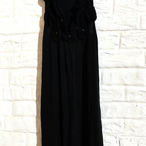 Armani Exchange silk and cotton dress like new, black size M