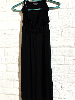 Armani Exchange silk and cotton dress like new, black size M