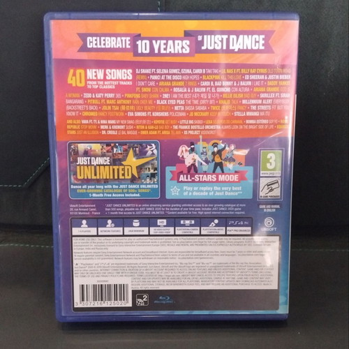 Just Dance 2020 PS4 used, action game