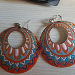 Boho earrings used