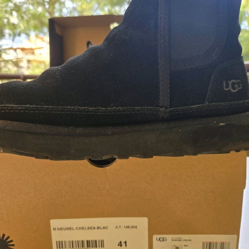 Ugg Chelsea boots used, black, men's size 41