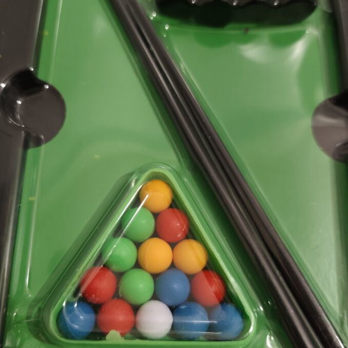 Mini Billiards Table new, plastic, 22x13.5 cm