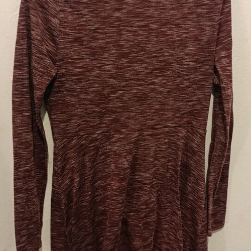 Amisu Bordeaux Wrap Dress XL like new