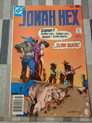 Jonah Hex #9 comic book used, illustrated by Bernie Wrightson