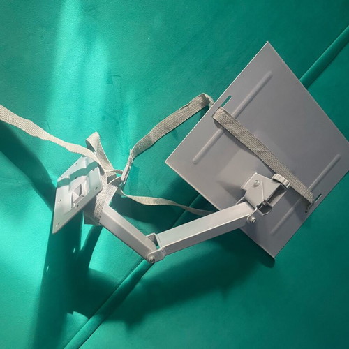 TV or monitor support base like new with rotating arm and strap
