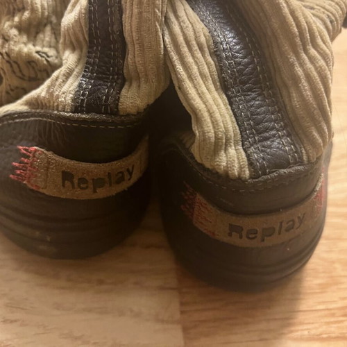 Replay corduroy boots size 37 used