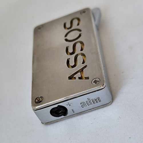 Vintage Assos International metal lighter like new, collectible