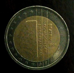 ΟΛΛΑΝΔΙΑ 2 ευρώ 2000