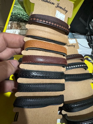 Bracelets new in black and brown colors