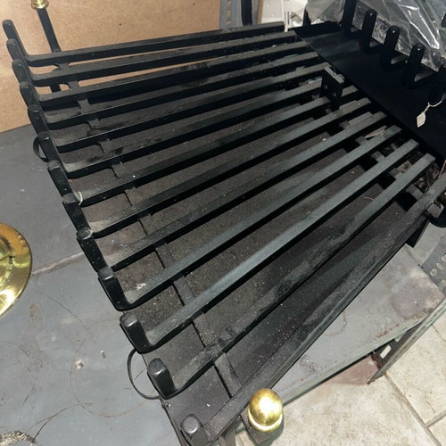 Fireplace grate like new, two sizes