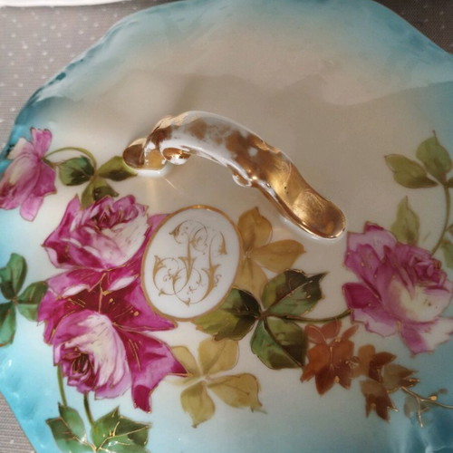 Limoges decorative piece used with gilding 1890-1900