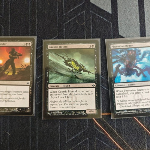 MTG Mirrodin Besieged 40 Cards Like New with Sleeves
