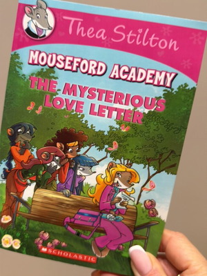 Thea Stilton Mouseford Academy The Mysterious Love Letter book like new