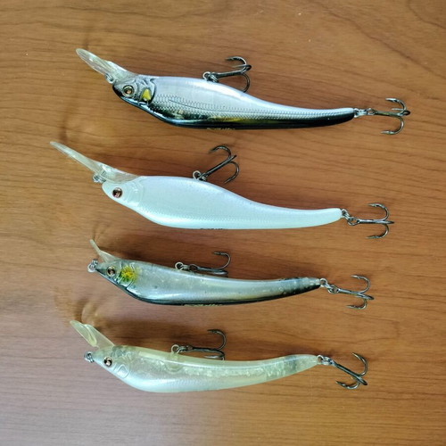 Sebile artificial lures like new without scratches