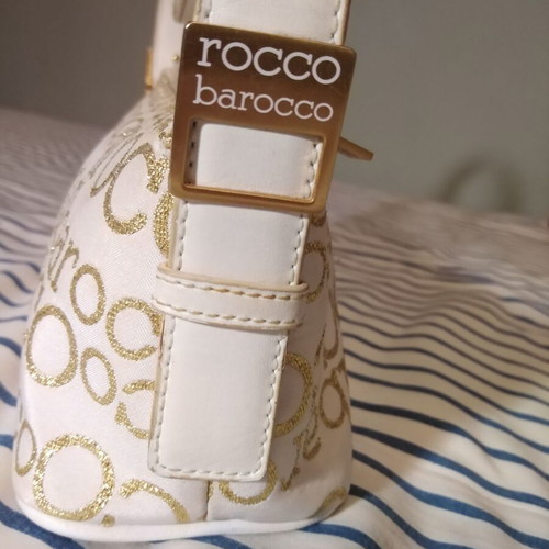 Rocco Barocco handbag white like new