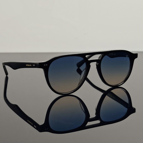 BorMain Sierra Gradient Lences UV400 Sunglasses new, black and blue