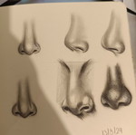Nose drawing like new