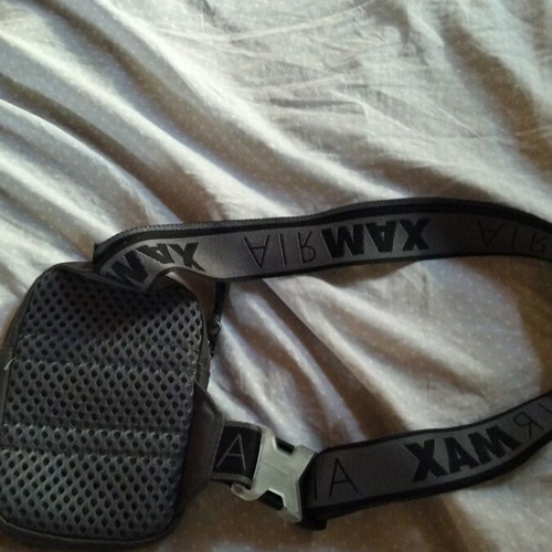 Nike small bag, black and grey