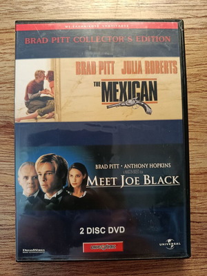 Meet Joe Black & The Mexican DVD like new with Greek subtitles