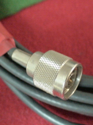 Coaxial cable 8 meters used with connectors