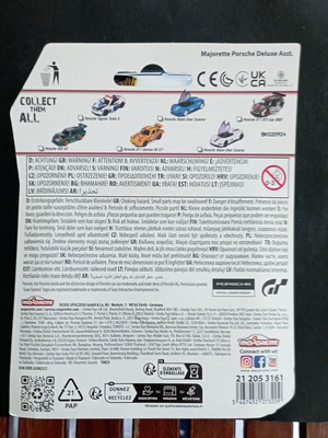 Αυτοκινητάκι Majorette Porsche 935K καινούργιο με κινούμενα μέρη και ανάρτηση