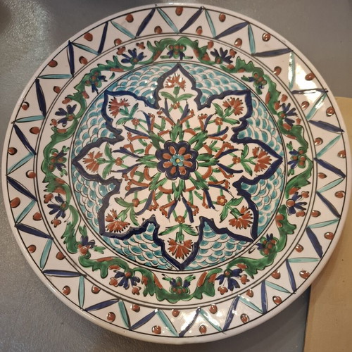 Ikaros Rhodes decorative plate φ29 used, excellent condition