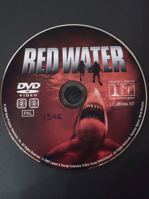 Red Water DVD like new with Greek subtitles