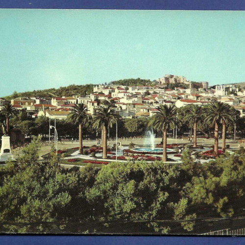 Patra Plateia Psila Alonia postcard used