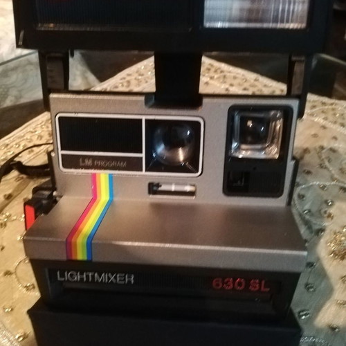 Polaroid 600 Land Camera Lightmixer camera used