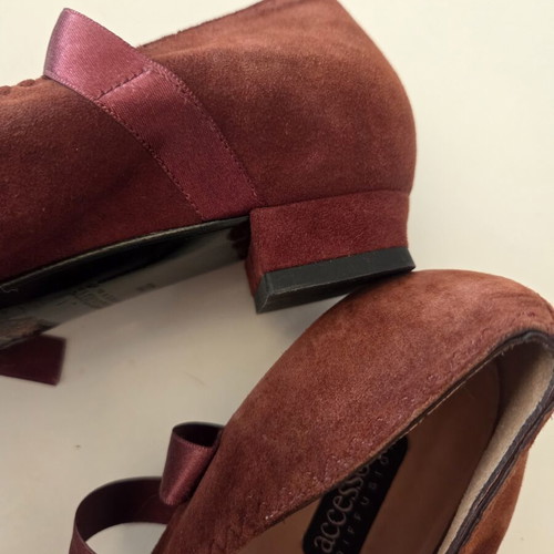 Accessoire Diffusion pointed ballet flats like new, colorful suede