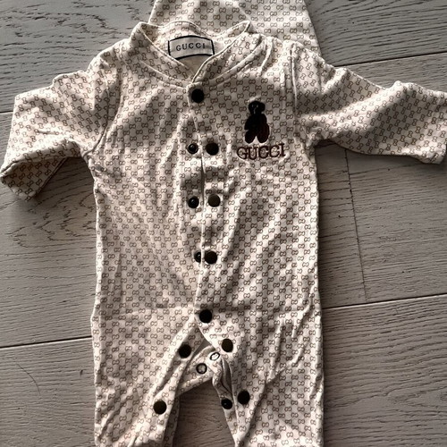 Gucci baby romper 0-3 months