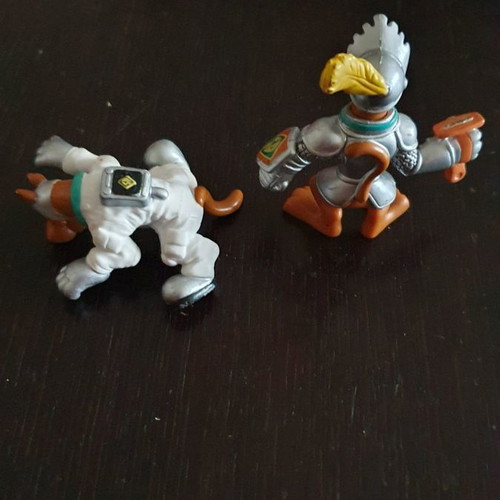 Scooby-Doo figures used, set of 2, 6 centimeters