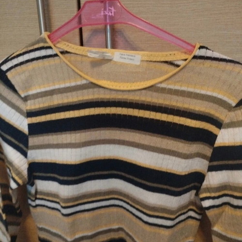 Haus Nikolaus women's sweater like new, black and beige, size M