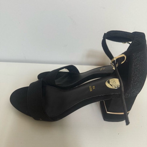 Exe women's sandals black like new, size 37