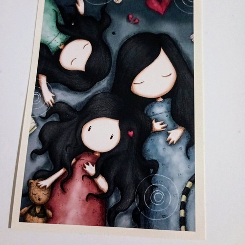 Santoro stickers like new, set of 2 pieces