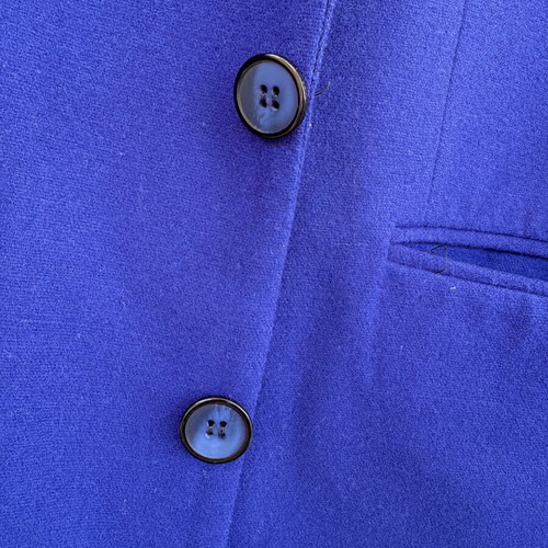 Blue modern jacket like new, size L