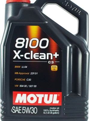 Motul 8100 X-clean Plus 5W30 motor oil 5 liters new, genuine