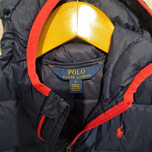 Polo Ralph Lauren kids jacket like new, size 116 cm, blue and red