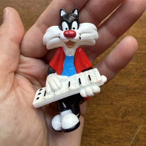 Looney Tunes Sylvester Playing Piano Figure used