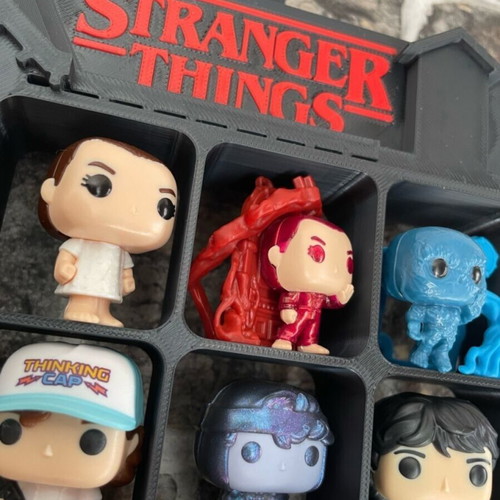 Stranger Things Kinder Vecna House Display Stand new, 24 slots