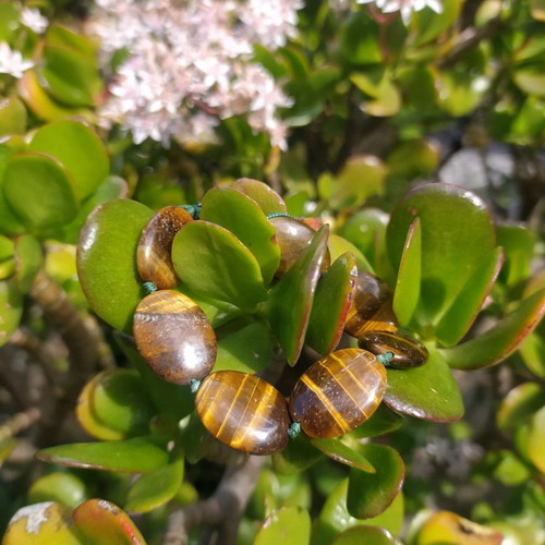 Tiger Eye Bracelet used, handmade