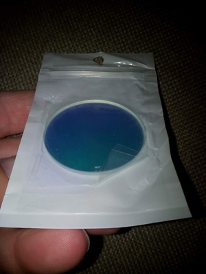 Tinted glass for C8 lens new, available in 4 colors