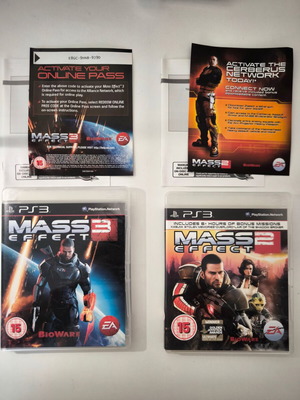 Mass Effect Collection PS3 games: Mass Effect 2 & Mass Effect 3
