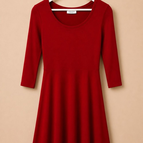 Skater dress Celestino like new, burgundy, size L