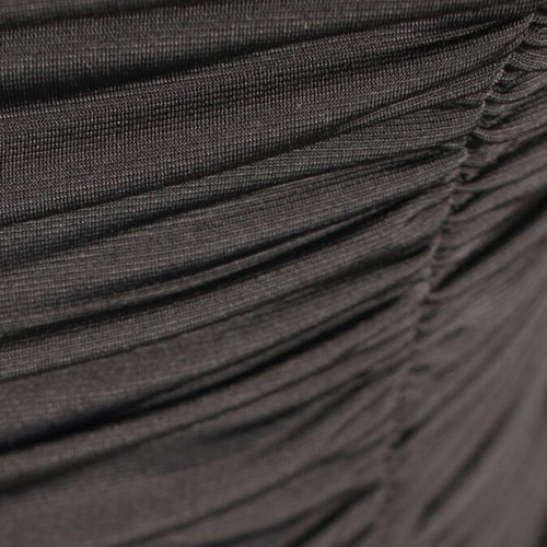 Mini dress black with ruffles size S new