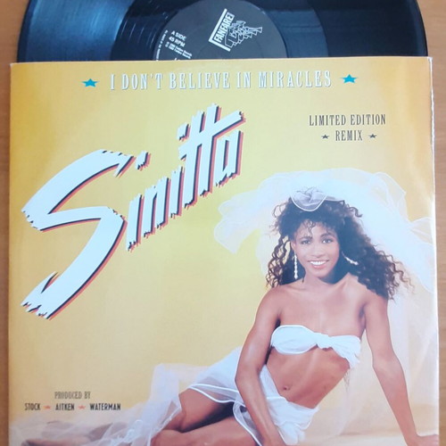Sinitta I Don't Believe In Miracles maxi-single used, authentic UK edition